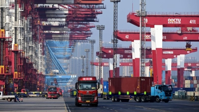 Chinas Wirtschaft ist stark von Exporten abhängig. (Symbolbild)  (Foto: ---/XinHua/dpa)