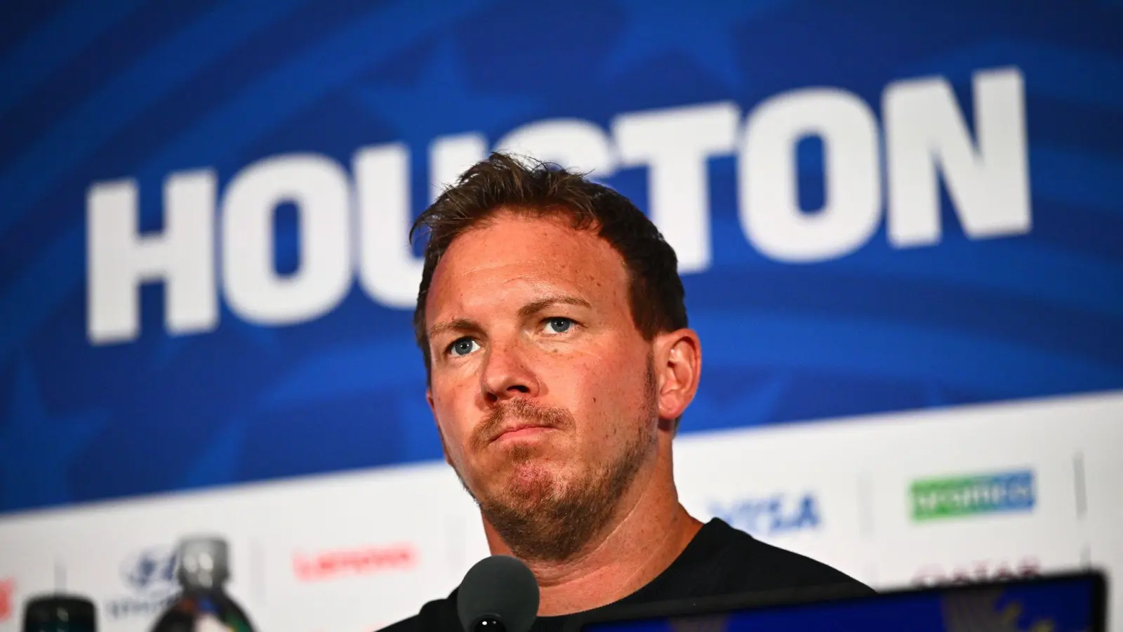 Julian Nagelsmann reagiert auf Aussagen der TV-Experten Klopp und Müller (Foto: Tom Weller/dpa)