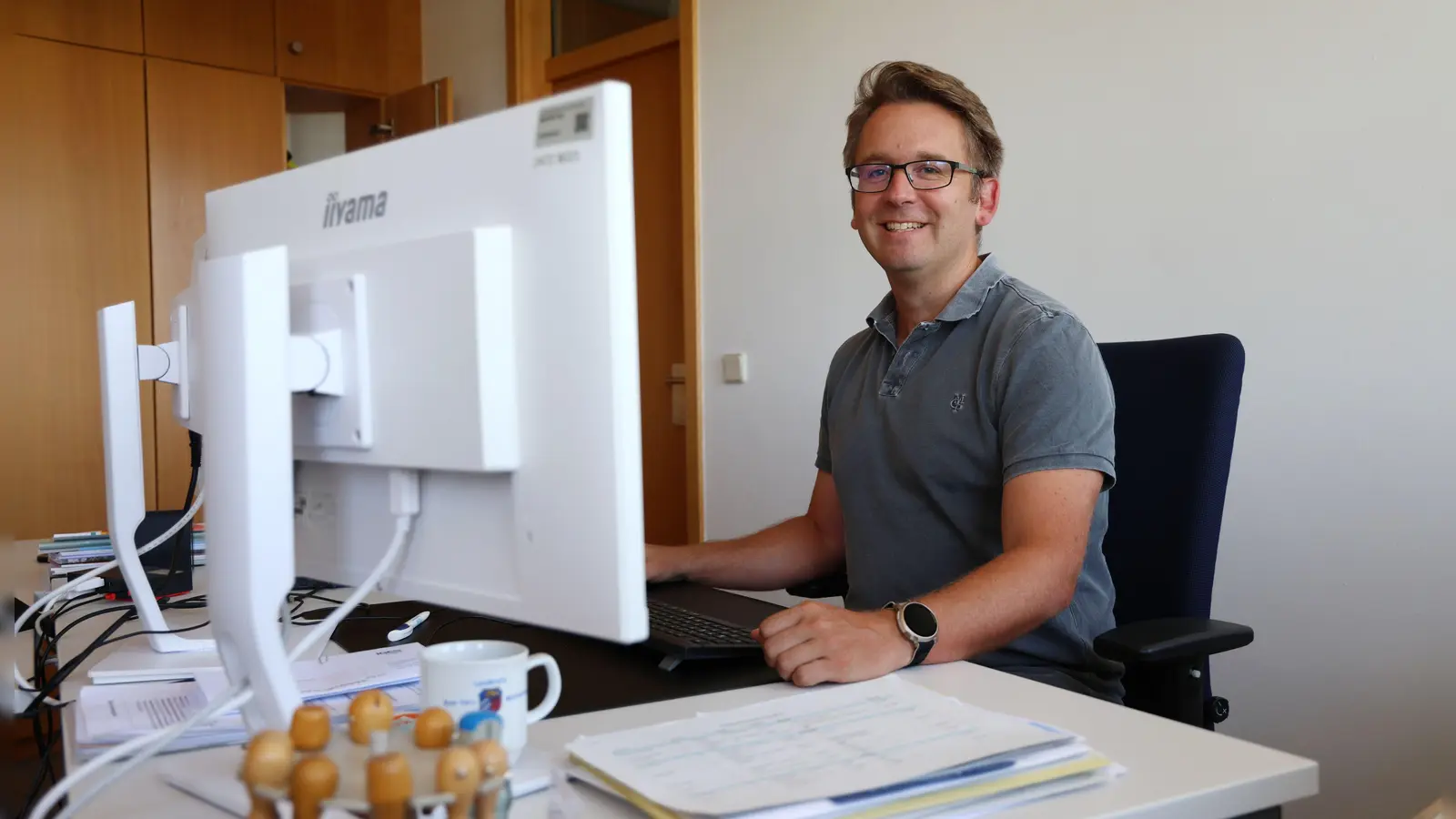 Christoph Eder ist Leiter des Kreisjugendamts in Neustadt/Aisch. Er hofft auf ein Signal der Unterstützung aus der Politik. (Foto: Johannes Hirschlach)