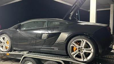 Die Autos kamen häufig aus der Schweiz und sollten nach Osteuropa gebracht werden.  (Foto: -/Zoll/CCBY/dpa)