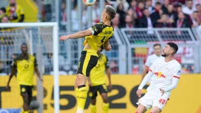 Nico Schlotterbeck stand wieder in der Startelf.  (Foto: Bernd Thissen/dpa)