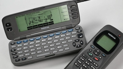 Nokia 9000 Communicator - Mobiles Büro zum stolzen Preis (Foto: Arne Dedert/dpa)