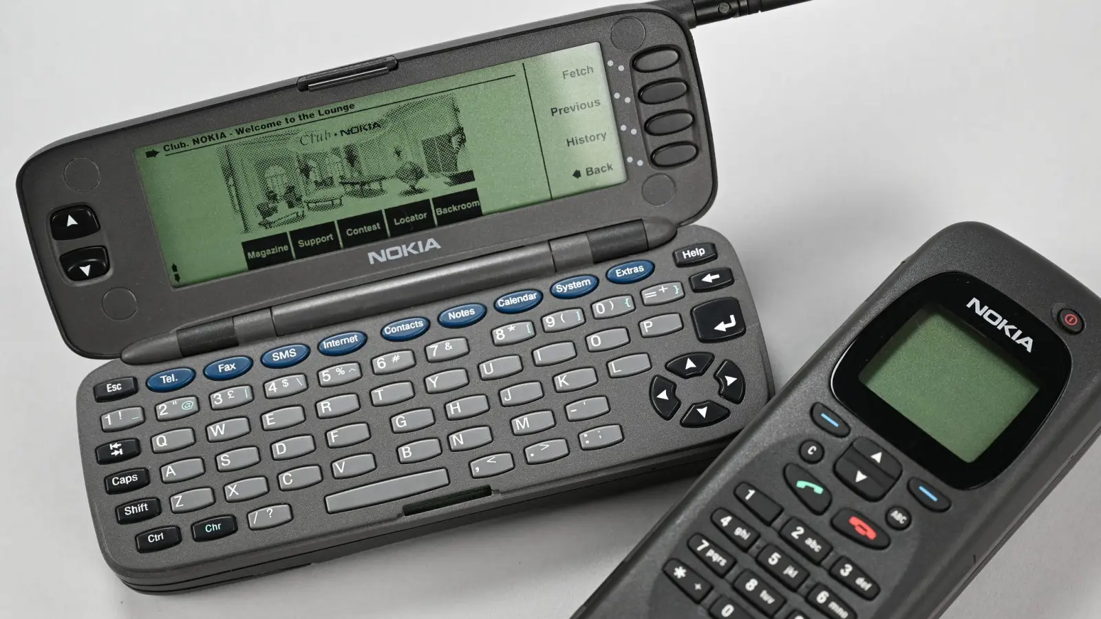 Nokia 9000 Communicator - Mobiles Büro zum stolzen Preis (Foto: Arne Dedert/dpa)