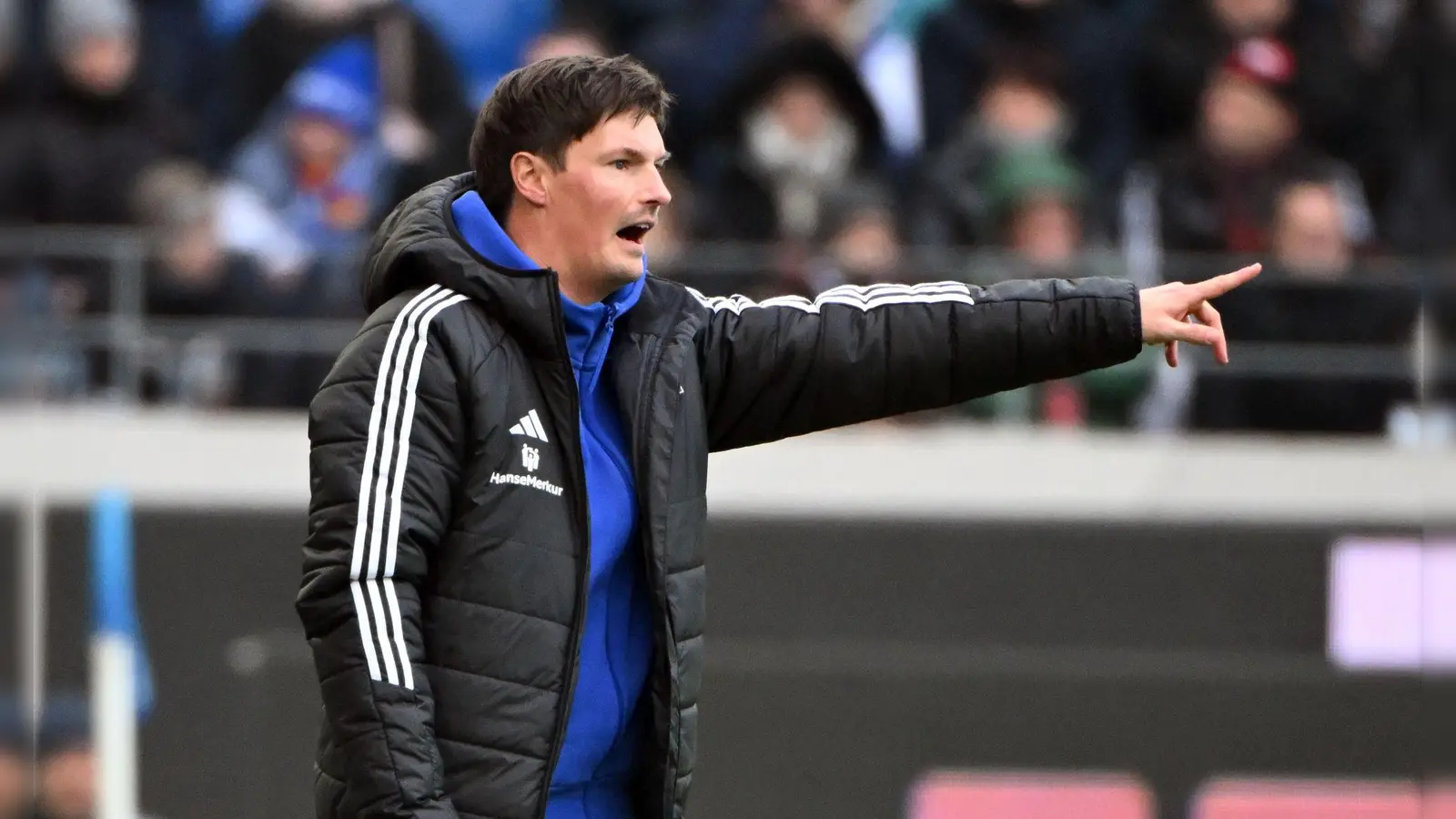 Merlin Polzin wird den HSV auch im Heimspiel gegen Darmstadt trainieren. (Foto: Uli Deck/dpa)