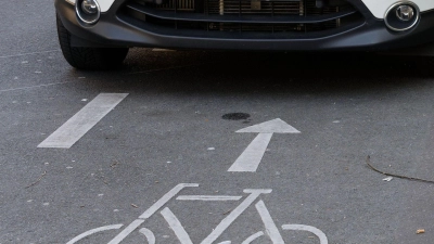Verkehrswidrig geparkt: Wer beim Hochladen von Beweisfotos den Datenschutz verletzt, kann selbst belangt werden. (Foto: Henning Kaiser/dpa-tmn)