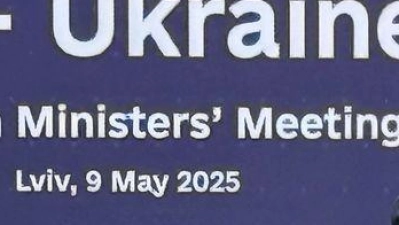Die EU-Außenbeauftragte Kallas und die Außenminister der EU-Staaten kamen in Lwiw mit Vertretern der Ukraine zusammen. (Foto: Jörg Blank/dpa)