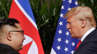 US-Präsident Trump will ein hervorragendes Verhältnis zu Nordkoreas Machthaber Kim haben. (Archivbild)  (Foto: Evan Vucci/AP/dpa)