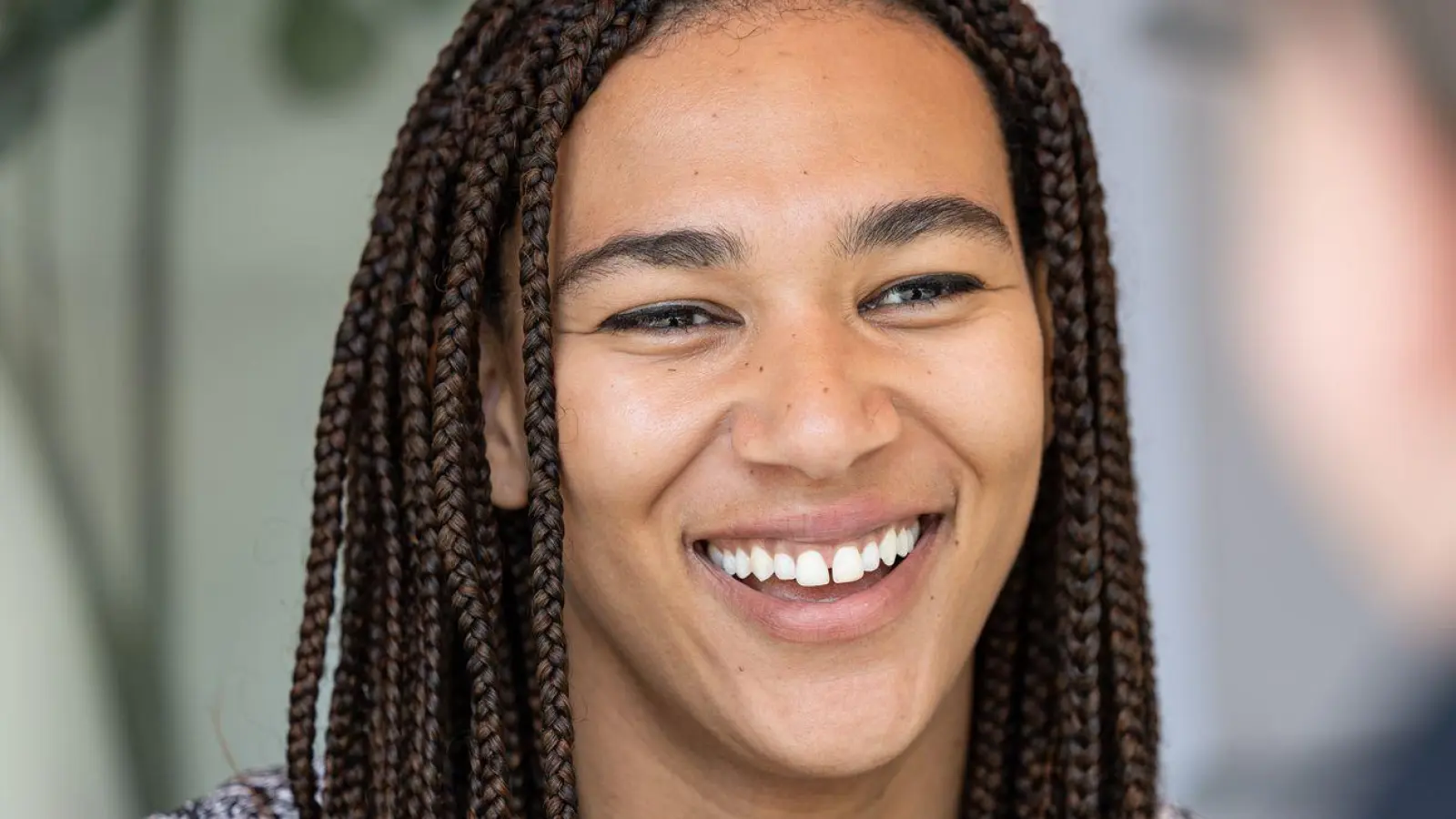 Die 32-Jährige ist in Hollywood sehr erfolgreich als Stuntfrau und Martial Arts-Darstellerin.  (Foto: Hannes P. Albert/dpa)
