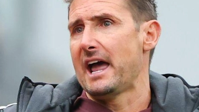 Trainer Miroslav Klose steht mit seinen Nürnbergern unter Druck. (Archivfoto) (Foto: Daniel Karmann/dpa)