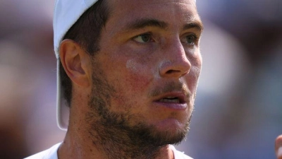 So gut wie nie in Wimbledon: Jan-Lennard Struff steht im Achtelfinale. (Foto: Ben Whitley/PA Wire/dpa)