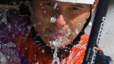Emily Apel holte bei der Kanuslalom-EM Bronze im Kajak. (Archivbild) (Foto: Danish Ravi/ZUMA Press Wire/dpa)