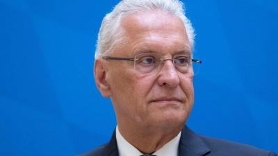 Joachim Herrmann (CSU), Innenminister von Bayern. (Foto: Sven Hoppe/dpa)