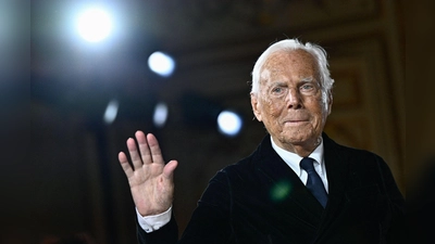 Giorgio Armani starb Anfang September im Alter von 91 Jahren. (Archivbild) (Foto: Julien De Rosa/AFP/dpa)