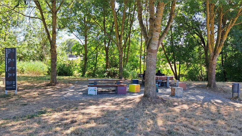 Mit dem Platz im Bürgerpark hat die Stadt Ansbach einen Treffpunkt für Jugendliche geschaffen. Der Weg dahin war langwierig und mit einigem Ärger verbunden. (Foto: Florian Schwab)