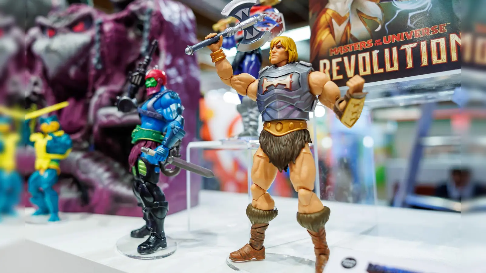 Die Figur He-Man wurde in den 1980er Jahren geschaffen. (Archivbild)  (Foto: Daniel Karmann/dpa)