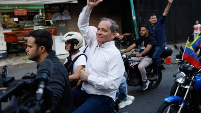 Juan Pablo Guanipa soll kurz nach seiner Freilassung entführt worden sein (Foto: Cristian Hernandez/AP/dpa)