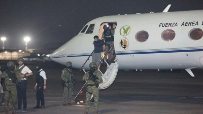 Nach einem Gefängnisausbruch war der Drogenboss im Juni in der Küstenstadt Manta, seinem Geburtsort, gefasst worden. (Archiv) (Foto: Joffre Flores/AP/dpa)