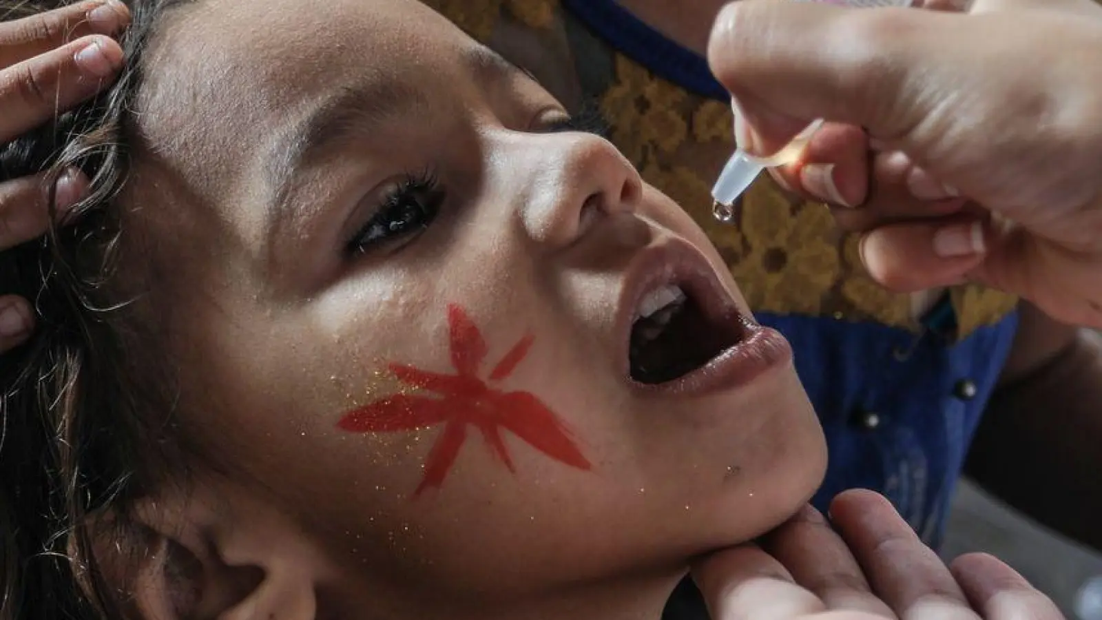 Die Impfrate ist durch den Konflikt drastisch gesunken (Archivbild) (Foto: Abed Rahim Khatib/dpa)