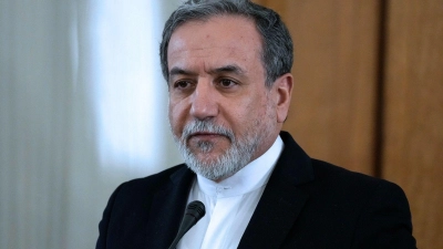 Der iranische Außenminister nimmt in Istanbul an einem Treffen der Organisation für islamische Zusammenarbeit teil. (Archivbild) (Foto: Vahid Salemi/AP/dpa)