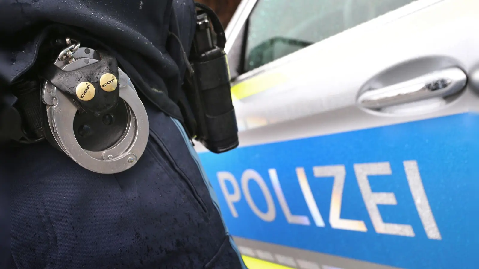 Die beiden Tatverdächtigen wurden laut Polizei noch vor Ort festgenommen. (Symbolbild) (Foto: Karl-Josef Hildenbrand/dpa)