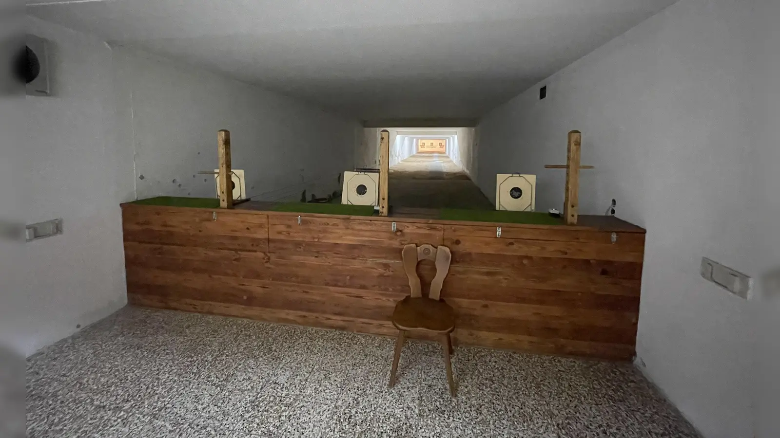 Um den Kleinkaliberstand weiter betreiben zu dürfen, muss der Gollhöfer Bürgerschützenverein eine Lüftungsanlage einbauen. (Foto: Bastian Krafft)