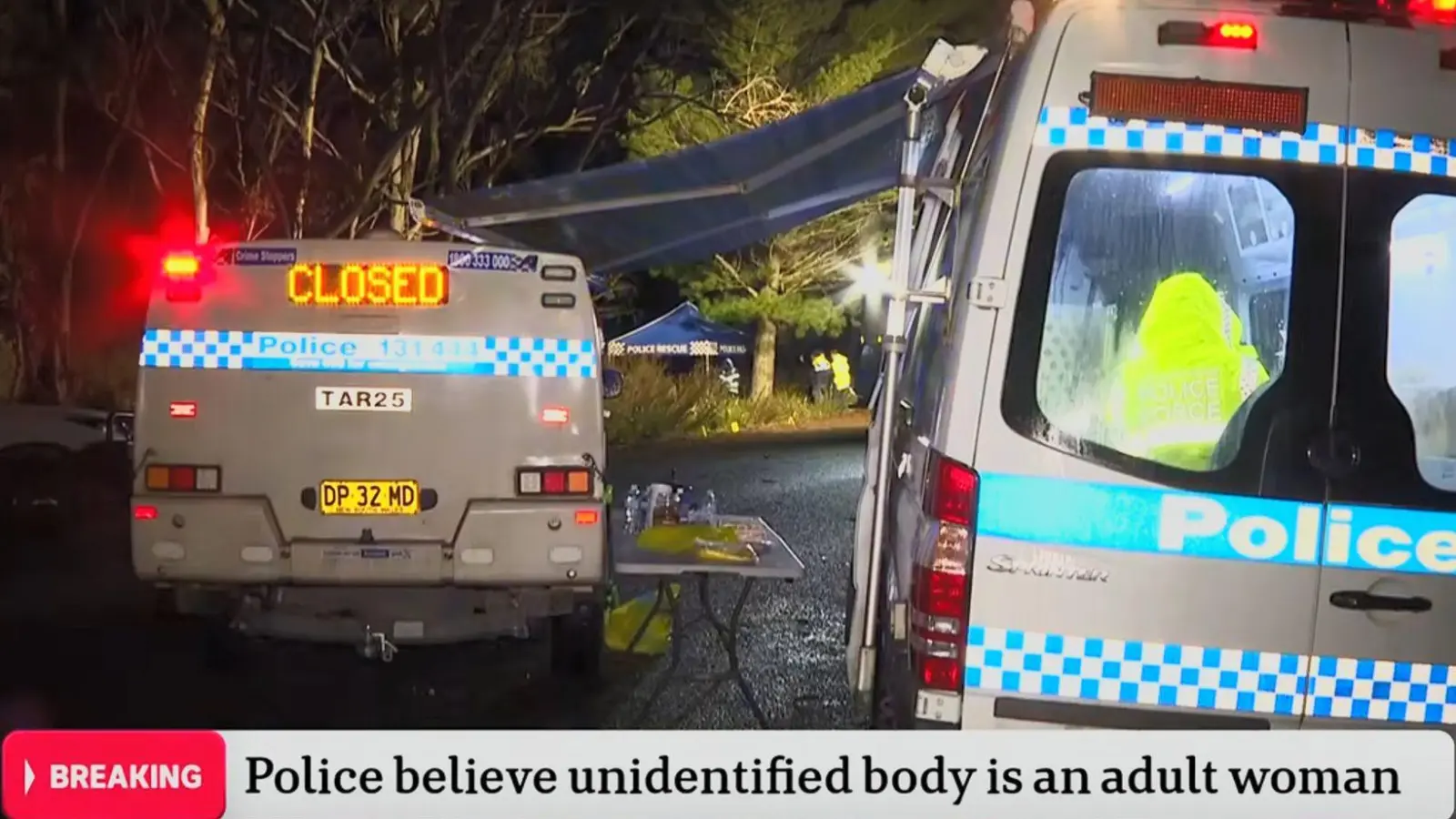 Sogar das Fernsehen berichtete über den vermeintlichen Mordfall.  (Foto: Abc/ABC/AAP/dpa)