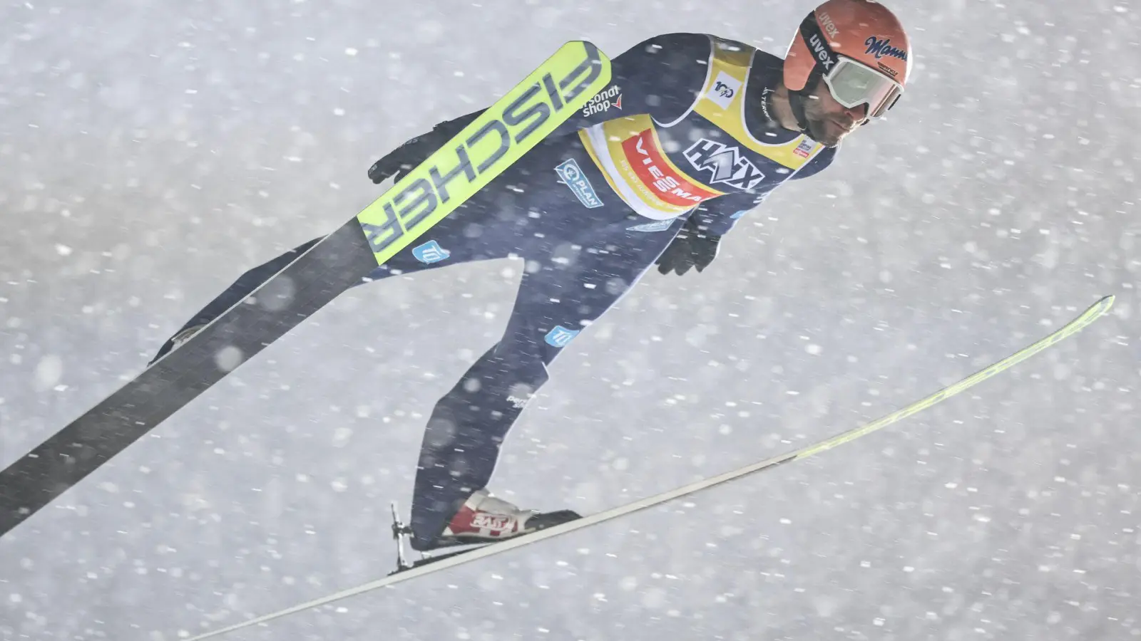 Pius Paschke feiert in Ruka seinen zweiten Einzelsieg der Saison. (Foto: Geir Olsen/NTB/dpa)