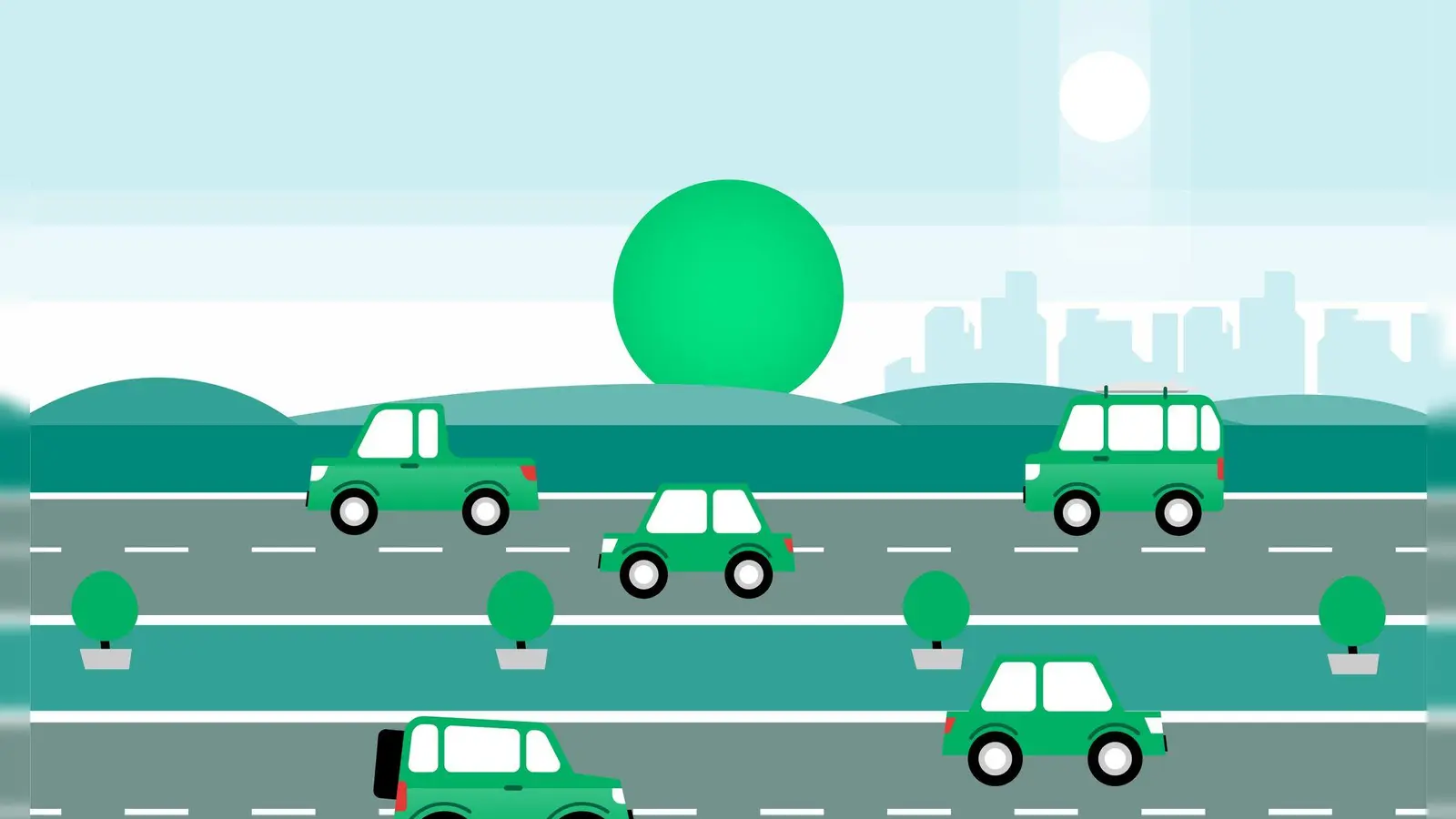 Auf den Autobahnen bleibt es laut Prognosen weitgehend ruhig, rund um Ballungszentren kann es aber voll werden. (Foto: dpa-infografik GmbH/dpa-tmn)