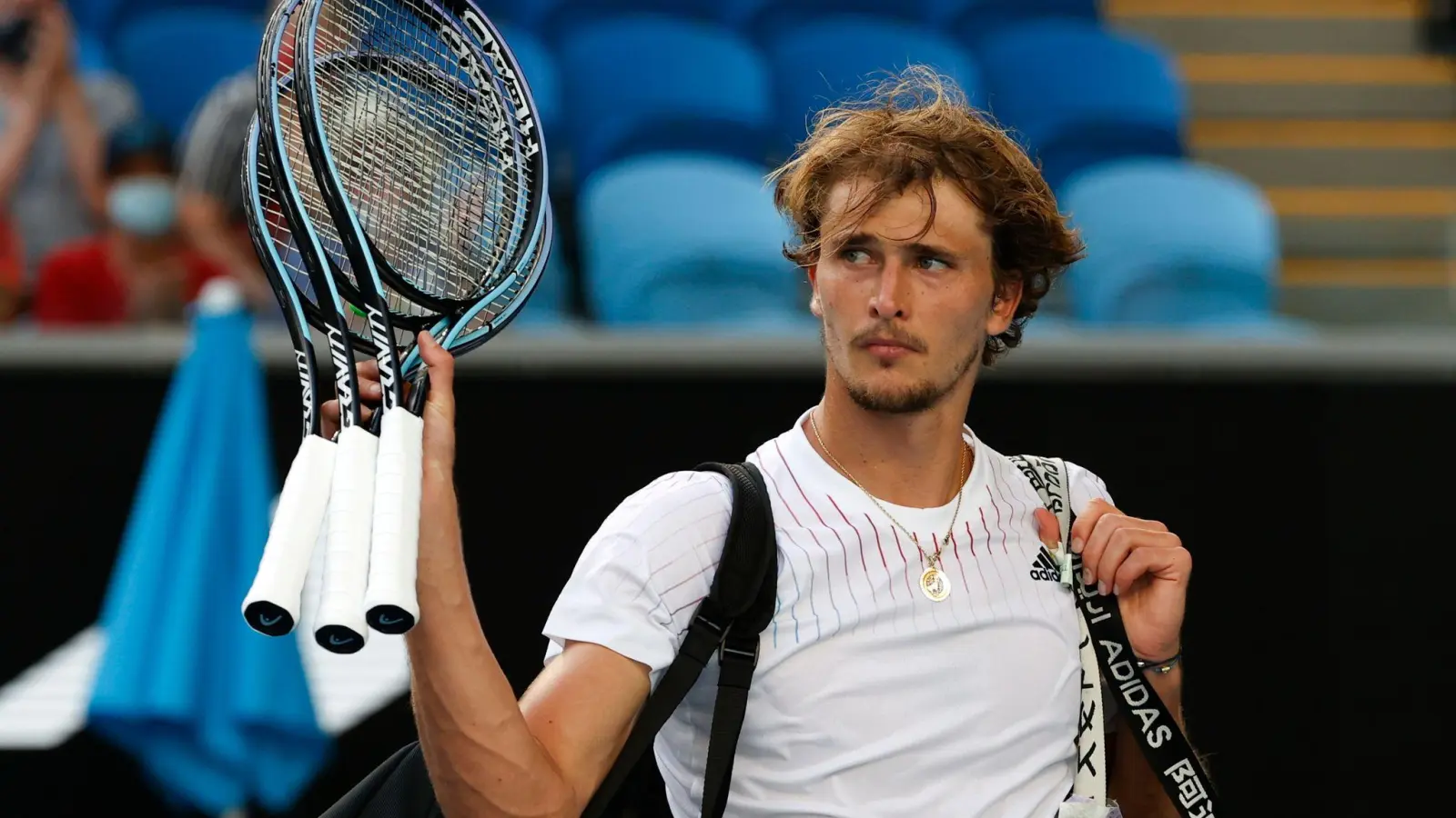 Alexander Zverev trifft mit dem deutschen Davis-Cup-Team in Rio de Janeiro auf die Gastgeber Brasilien. (Foto: Tertius Pickard/AP/dpa)