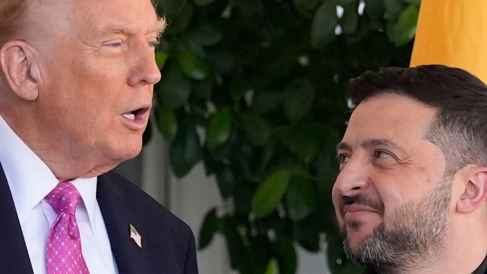 US-Präsident Donald Trump erhöht den Druck auf die Ukraine. (Archivfoto) (Foto: Alex Brandon/AP/dpa)