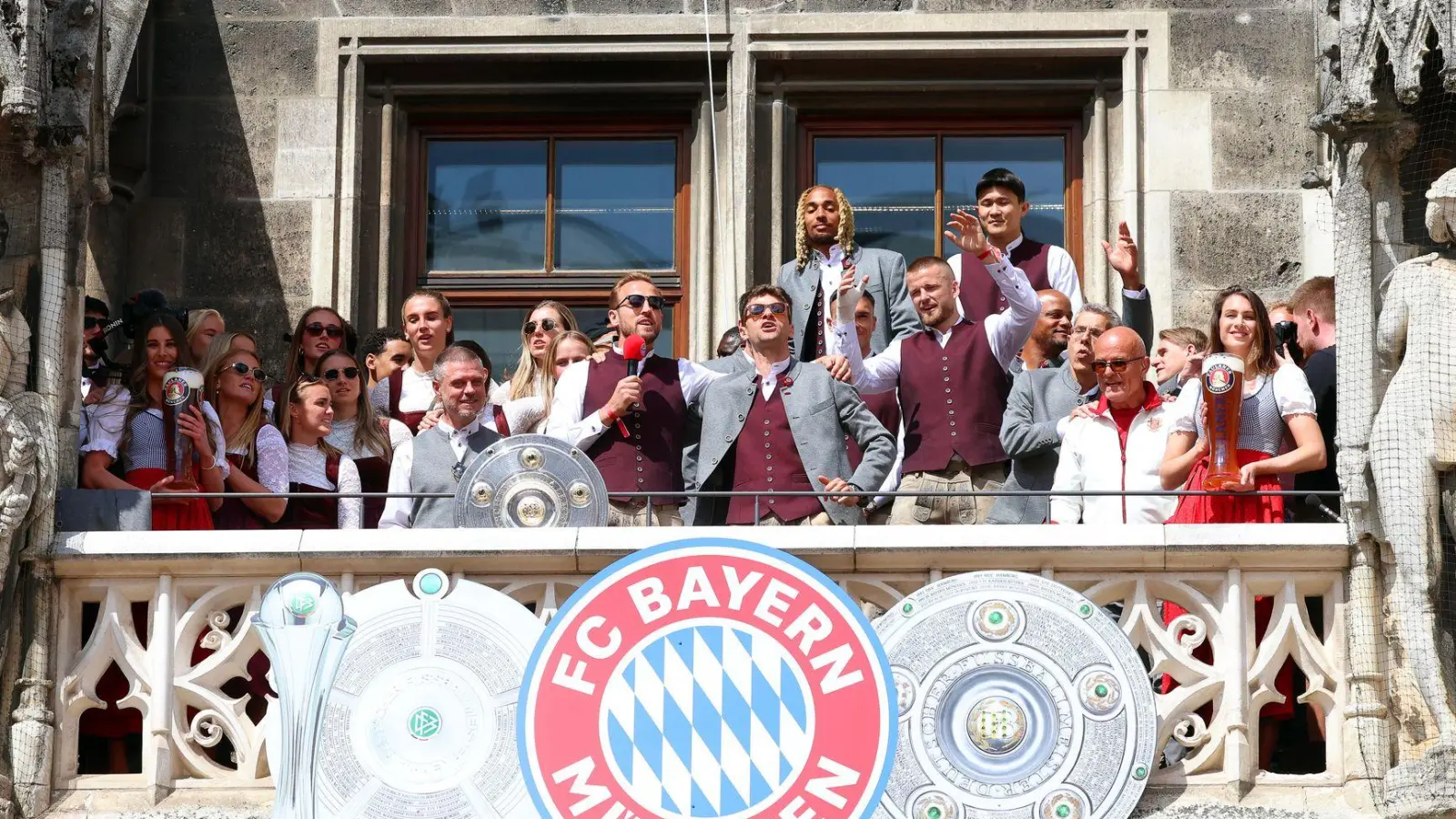 Erst Urlaub, dann Club-WM: Der FC Bayern München. (Foto: Karl-Josef Hildenbrand/dpa)