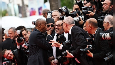 Denzel Washington kam für die Premiere seines neuen Films nach Cannes. (Foto: Gao Jing/XinHua/dpa)