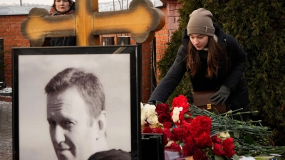 Kremlgegner Alexej Nawalny starb im Februar 2024 in einem russischen Gefängnis. (Archivbild) (Foto: Uncredited/AP/dpa)