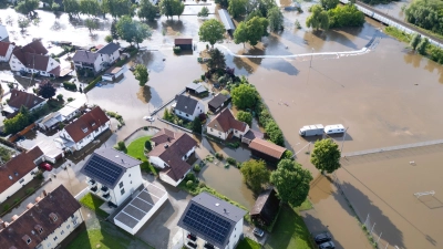 Das Hochwasser in Bayern und Baden-Württemberg richtete verheerende Schäden an. (Archivbild) (Foto: Sven Hoppe/dpa)