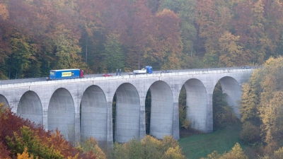 Der Albaufstieg ist bald in einer Richtung gesperrt. (Archivbild) (Foto: Bernd Weißbrod/dpa)