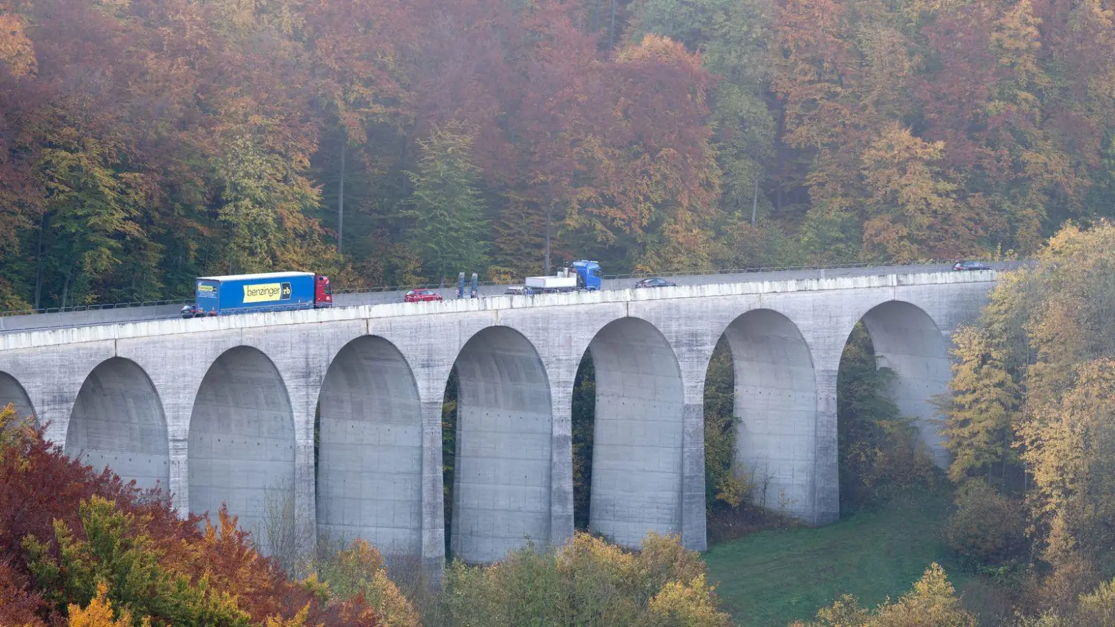 Der Albaufstieg ist bald in einer Richtung gesperrt. (Archivbild) (Foto: Bernd Weißbrod/dpa)