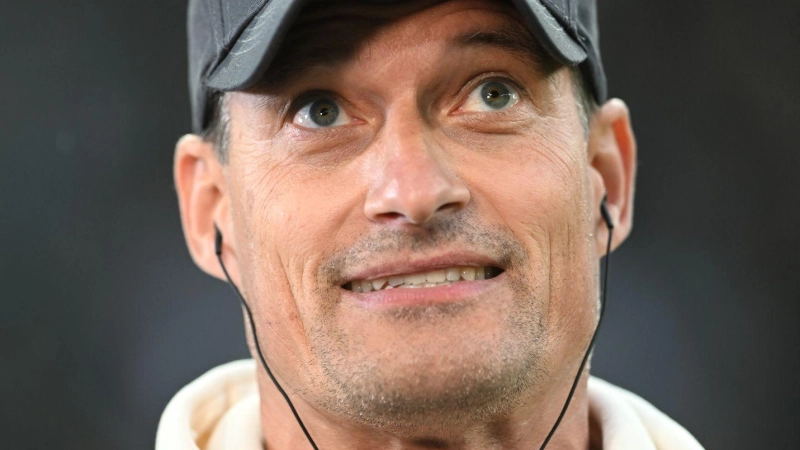 Alexander Blessin liegt mit Gladbach aktuell auf Platz 18. (Archivbild) (Foto: Fabian Strauch/dpa)