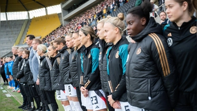 Viele Spielerinnen hoffen auf eine Berufung in den Olmypia-Kader. (Foto: Sebastian Christoph Gollnow/dpa)