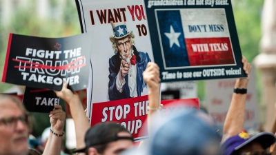 Gegen die Maßnahme der Republikaner regte sich in Austin Protest. (Archiv) (Foto: Mario Cantu/CSM via ZUMA Press Wire/dpa)