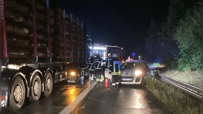 Unfall Uffenheim (Foto: Feuerwehr Uffenheim)
