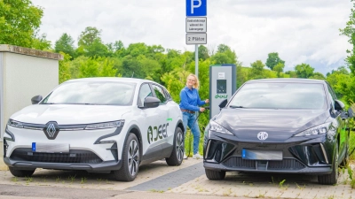 In den Kommunen der LAG Rangau sollen bald E-Ladesäulen und Mietautos stehen. Bruckberg hat sich bislang nicht dafür entschieden. (Archivbild: Lightworkart/Manuel Kamuf)