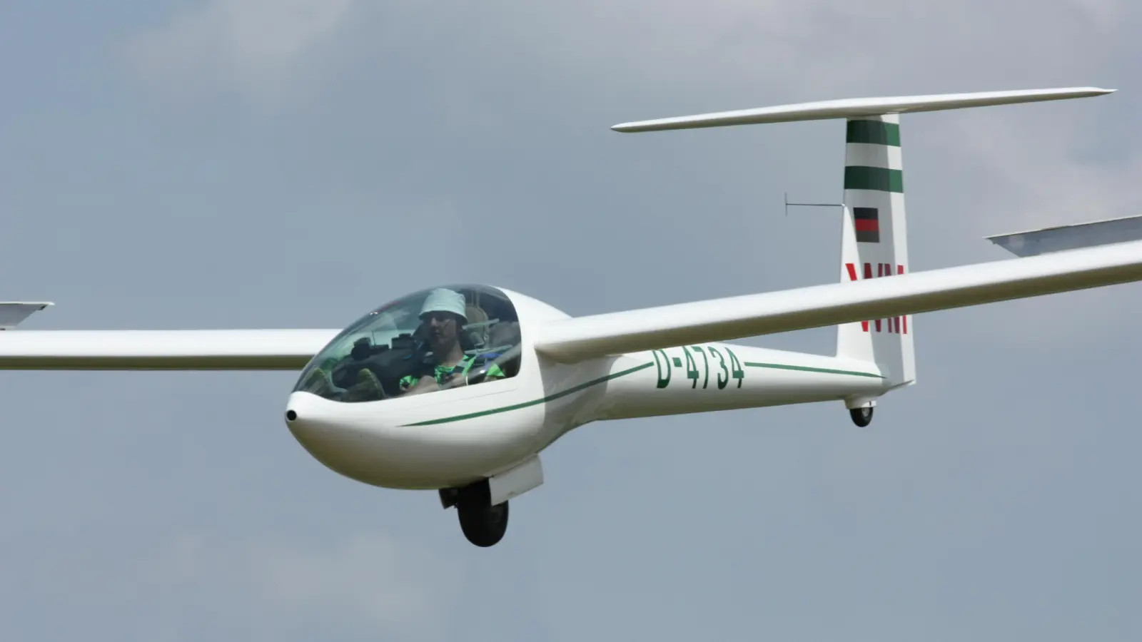 Russell Lashley mag das Gefühl des Fliegens. (Foto: Flugsportverein)