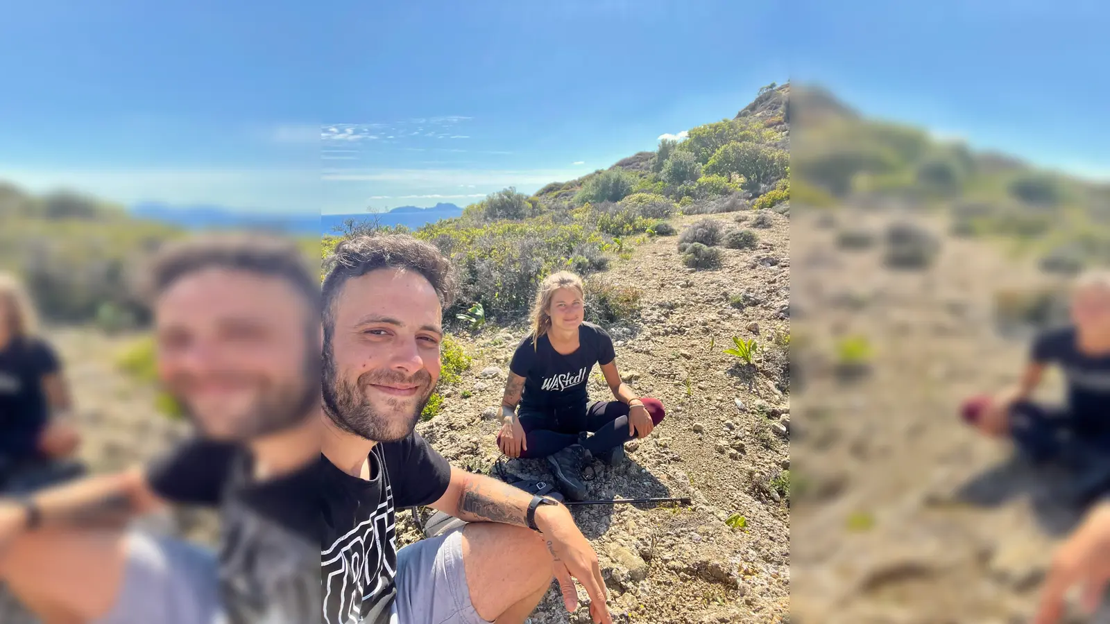 Die beiden Obernzenner Marco Ridl und Franziska Greulich wollen zu Fuß über die Alpen nach Venedig laufen. (Foto: Marco Ridl und Franziska Greulich)