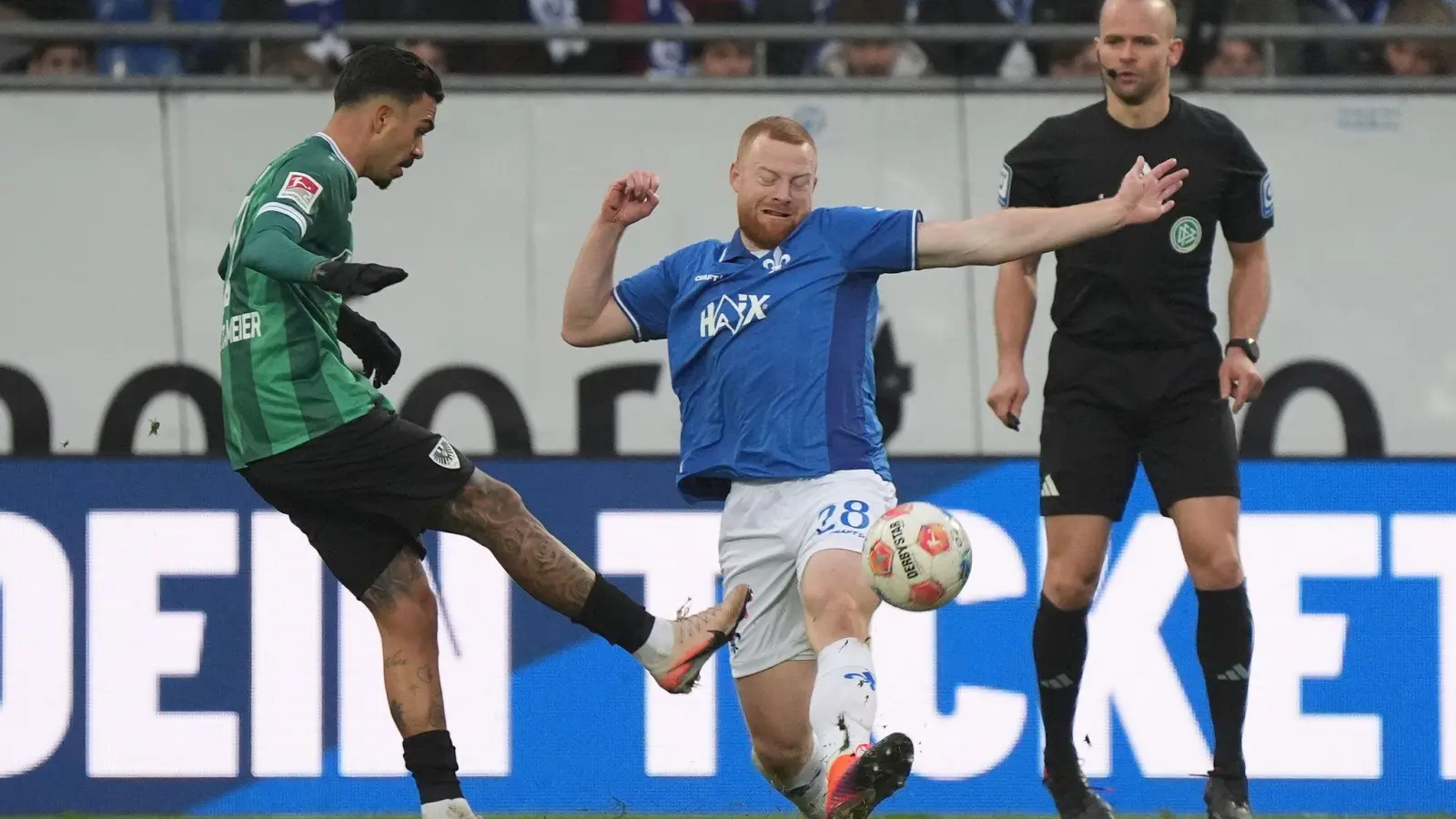 Fürth sichert sich die Dienste von Darmstadts Paul Will. (Archivbild)  (Foto: Marc Schüler/dpa)