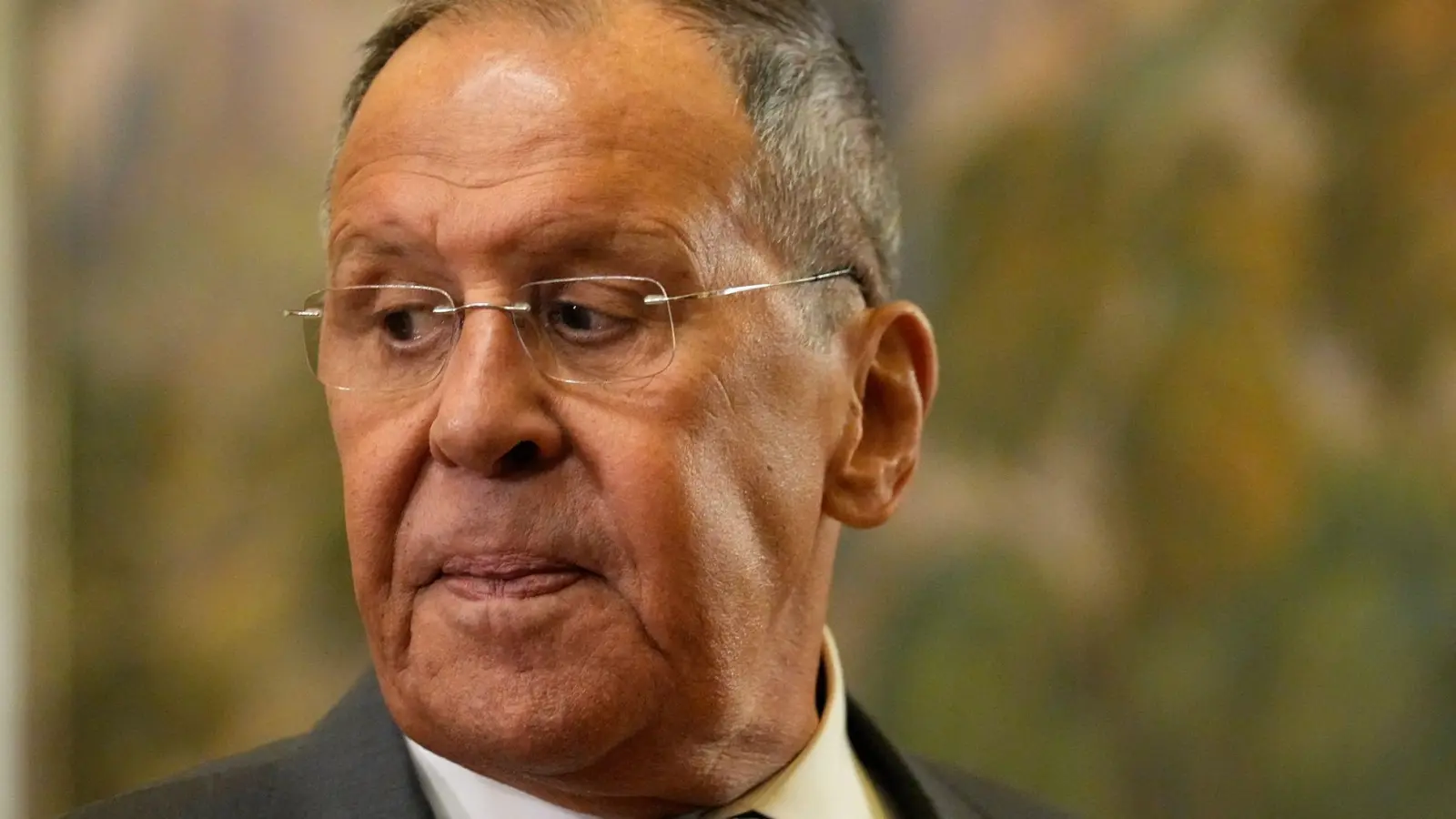 Der russische Außenminister Sergej Lawrow hat die Schließung des Goethe-Instituts in Moskau angekündigt. (Archivbild) (Foto: Alexander Zemlianichenko/Pool AP/AP/dpa)