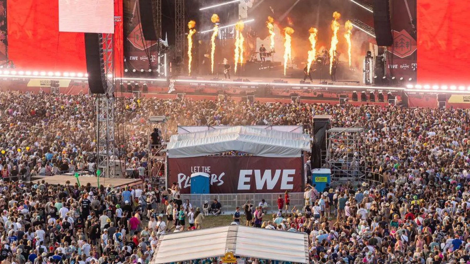 Das Hurricane zählt zu den größten Festivals in Deutschland. (Symbolbild)  (Foto: Markus Hibbeler/dpa)