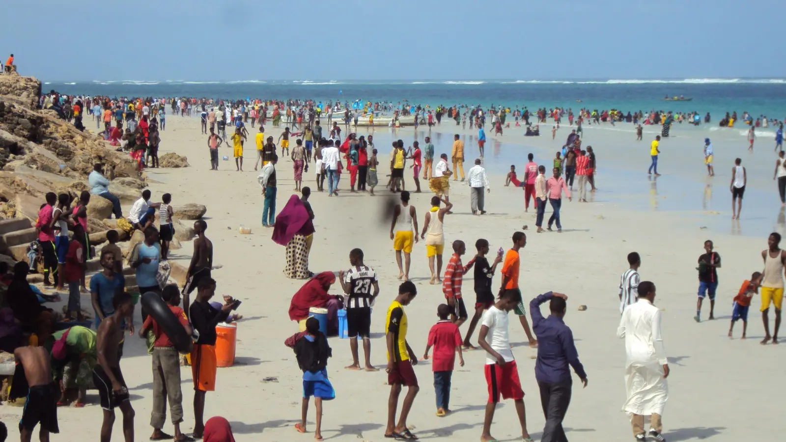 Der Lido Beach in Mogadischu (Archivbild) (Foto: picture alliance / dpa)