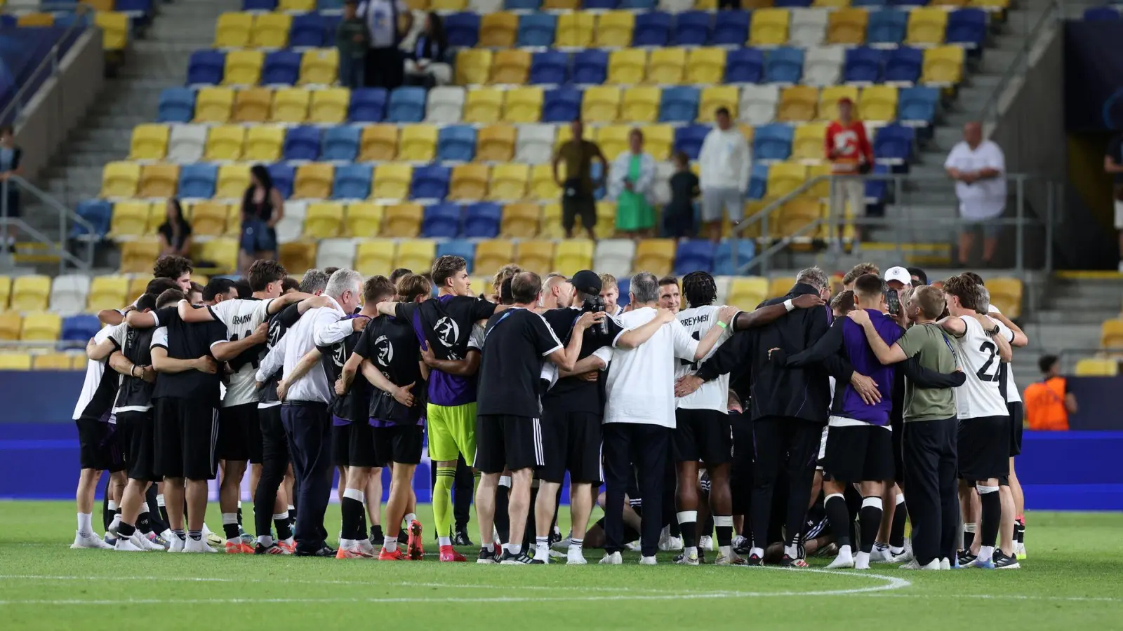 Die deutsche U21 hofft auf den vierten EM-Titel. (Foto: Branislav Racko/dpa)