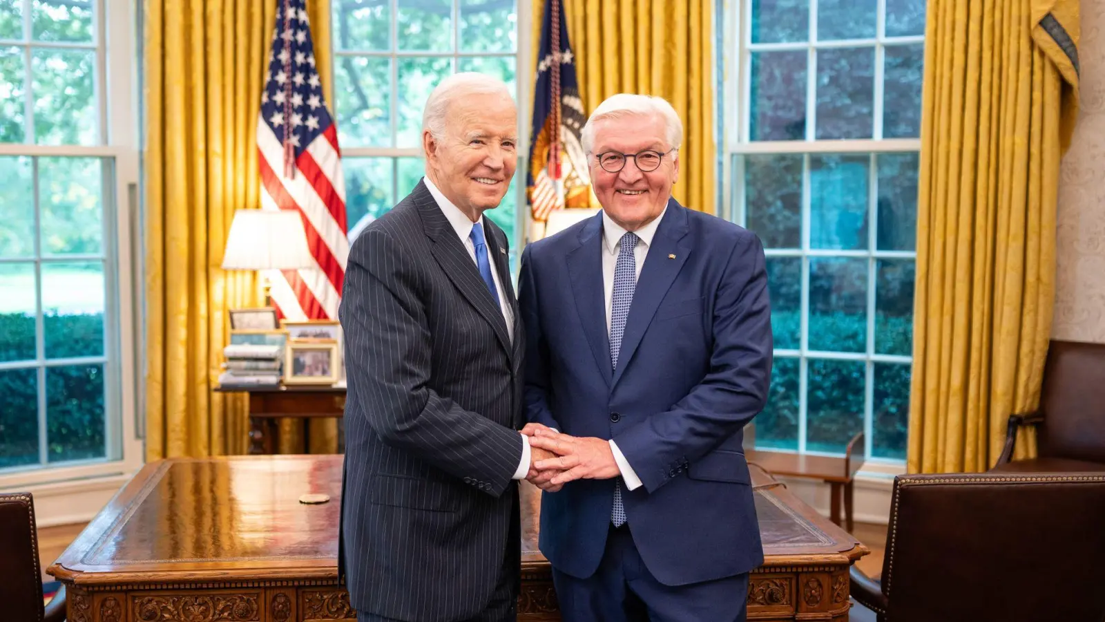 Höchste Ehren für Biden bei Deutschlandbesuch. (Archivbild) (Foto: Guido Bergmann/Bundesregierung/dpa)