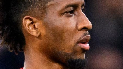 Kingsley Coman würde bei Al-Nassr neben Ex-Weltfußballer Cristiano Ronaldo und seinem ehemaligen Bayern-Teamkollegen Sadio Mané auflaufen. (Foto: Tom Weller/dpa)